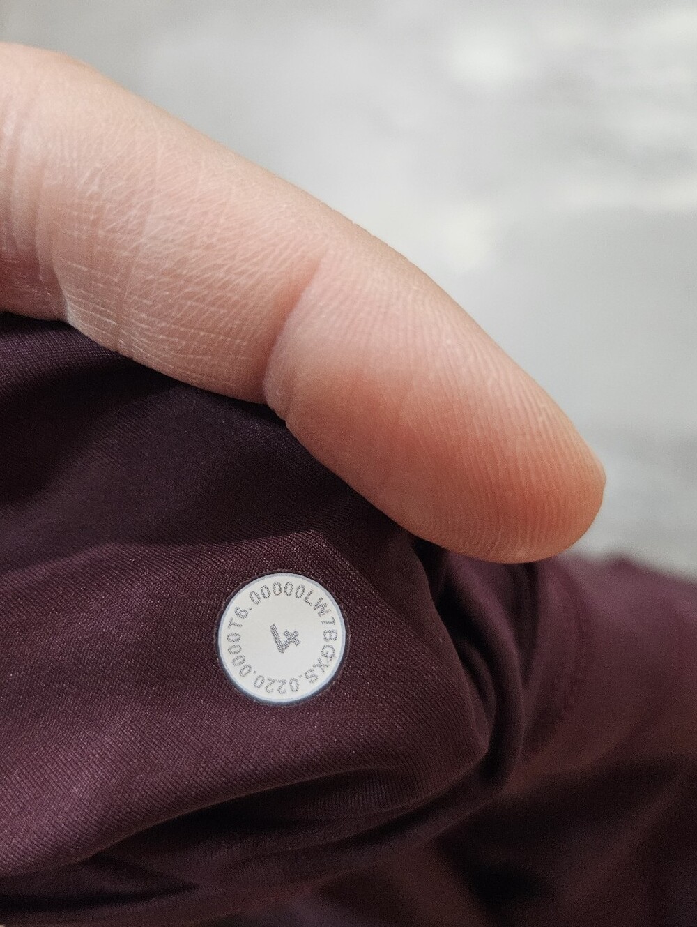 Lululemon Fast And Free Short 8" *Non-Reflective. Cassis (Burgundy). Size 4. - Picture 6 of 10
